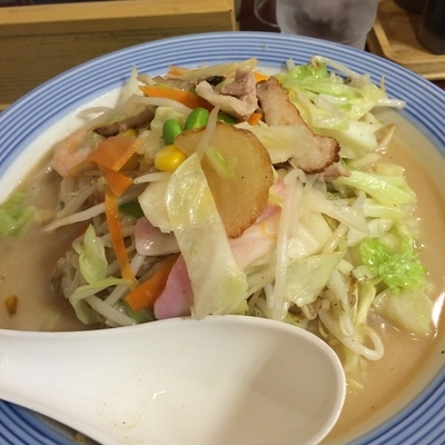 「野菜たっぷりちゃんぽん」@長崎ちゃんぽん リンガーハット 赤羽店の写真