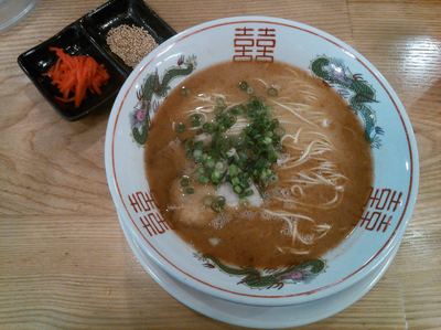 「【限定】とんこつラーメン ¥750+替玉 ¥100×2」@ソラノイロ salt & mushroomの写真