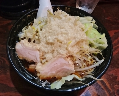 「豪快醤油ラーメン \750」@醤油らーめん きび太郎の写真