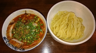 「勝浦タンタンつけめん」@麺処 井の庄の写真