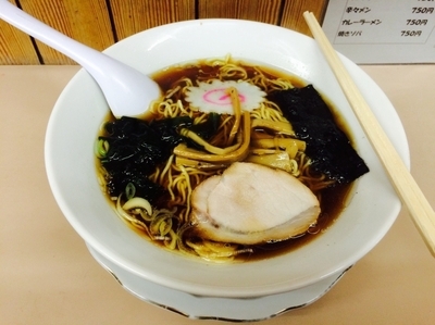 「ラーメン  450円」@神社ラーメン 峰英軒の写真