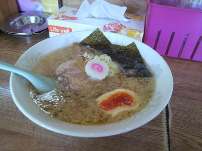 「こってり　しょうゆ」@純手打ちラーメン 大塚やの写真