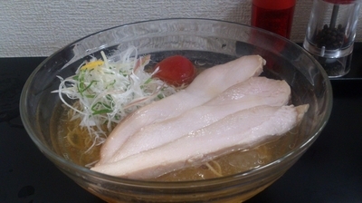 「【期間限定】アゴ冷やし麺Ⅱ」@自家製麺SHINの写真