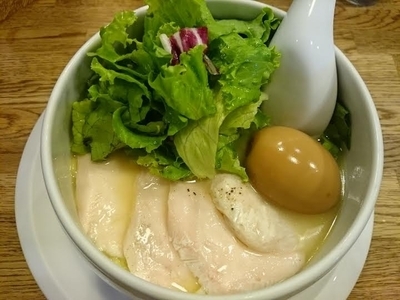 「鶏白湯塩らーめん ￥780」@麺屋時茂の写真