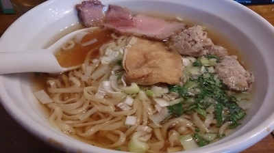 「鴨清湯(臨時営業日限定) +つくね」@はりけんラーメンの写真