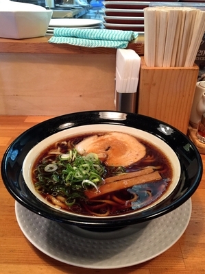 「大阪ブラック・太麺」@金久右衛門 梅田店の写真