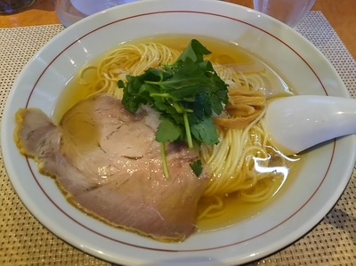 「塩　煮干しそば」@柴崎亭の写真