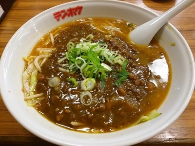 「【限定】カレータンメン（大盛り）　※麺：太麺」@テンホウ 梓川店の写真