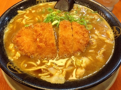 「カツカレーらーめん　￥８３０」@藤一番 野並南店の写真
