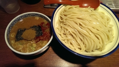 「激辛つけ麺、灼熱、極限、特盛」@つけ麺専門店 三田製麺所 渋谷道玄坂店の写真