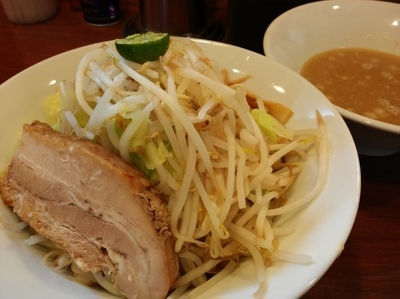 「シークヮーサーつけ麺（期間限定）」@メガガンジャの写真