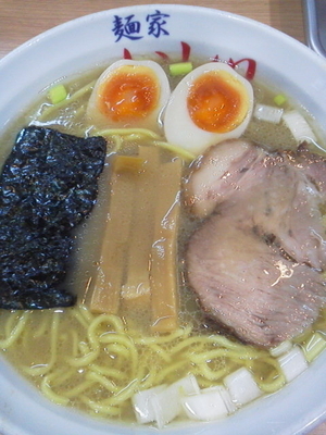 「ら～麺\730＋味玉子（クーポン）」@麺家 いし川の写真