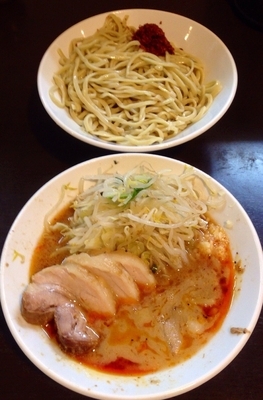 「つけ麺　７００円＋１００円」@豚星。の写真