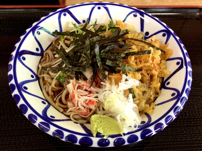 「冷やしたぬきそば(630円)」@ねぎどんの写真