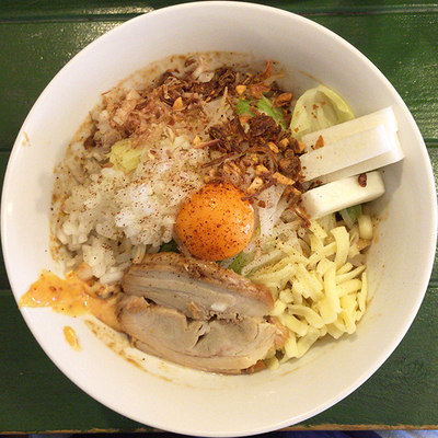 「特製まぜそば」@インフィニの写真