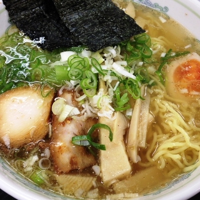 「極鶏塩らーめん」@極鶏そば 高木屋の写真