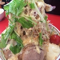 冷やし中華大＋豚まし2枚