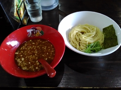 「夏季限定 冷やし梅つけ麺」@ゆいまーる人 安慶田店の写真