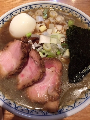 「煮干しラーメン上（大盛り）」@つじ田 奥の院の写真