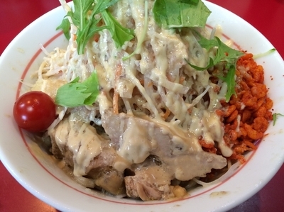 「冷やし中華　少なめ　￥800」@千里眼の写真