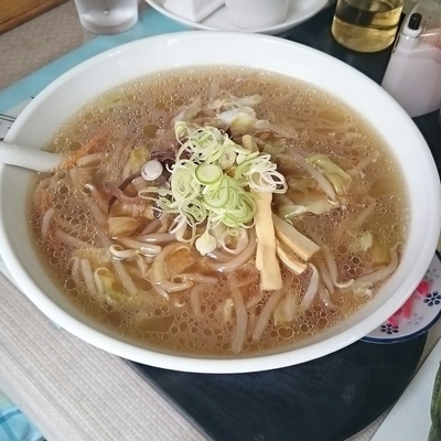 「あんかけ野菜らぁめん塩 @730円」@らぁめんやの写真