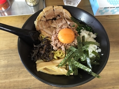 「まぜ味噌つけ麺」@へべれ家の写真