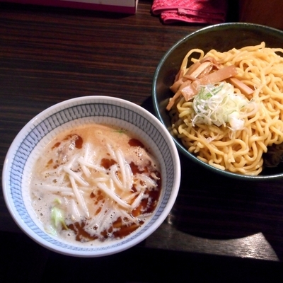 「夏季限定 味噌つけ麺（850円）＋麺大盛（無料）」@めんや 蔵の写真