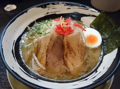 「もやしらーめん 650円＋税」@風の味 麺や勝の写真