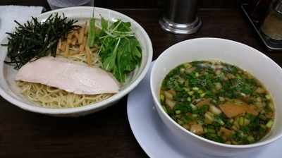 「淡麗細つけ麺醤油(860円)＋味玉(100円)」@丸直の写真