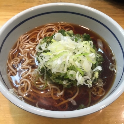 「春菊天（￥390）」@吉そば 赤坂店の写真