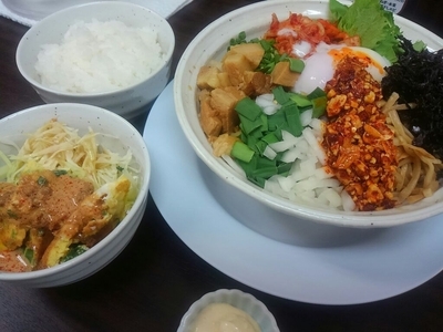 「「混ぜ・キムラ君」860円＋ランチ150円」@丸直の写真