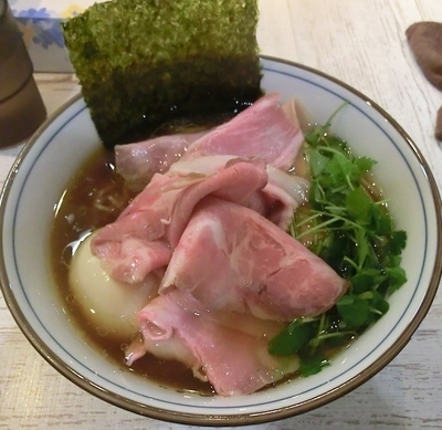 「特製四つ葉そば」@中華そば 四つ葉の写真