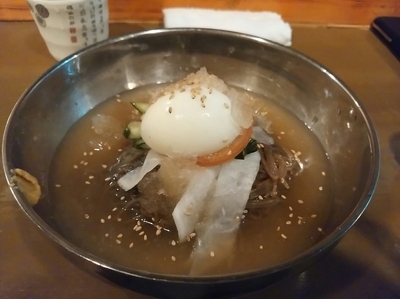 「冷麺(並盛)1,080円」@チングの写真