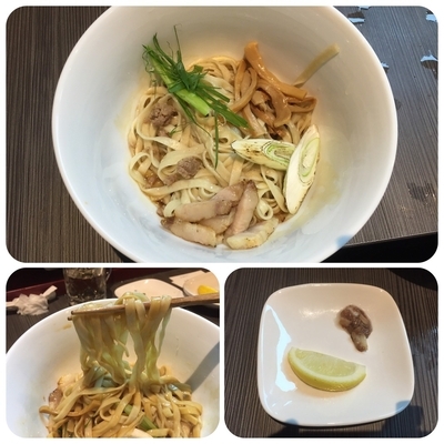 「【曜日限定】鴨油とエシレバターの油そば¥900」@柳麺 呉田-goden-の写真