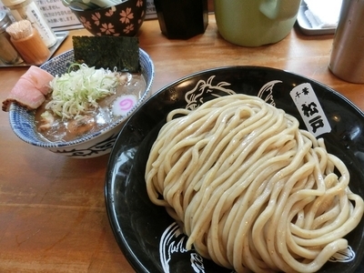「半熟味玉つけそば（並）」@中華蕎麦 とみ田の写真
