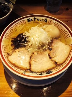 「冷やがけ中華そば」@田中そば店 秋葉原店の写真