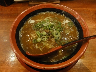 「カレーらーめん（細麺）」@らーめん処  まさ家の写真