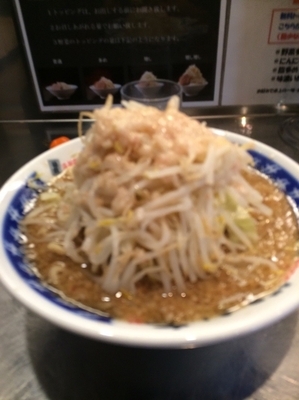 「煮干ラーメン720円」@らーめん大 竹ノ塚店の写真
