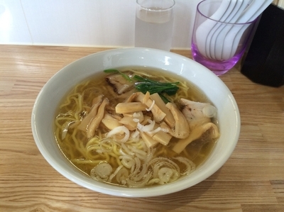 「塩メンマラーメン」@ぜんやの写真