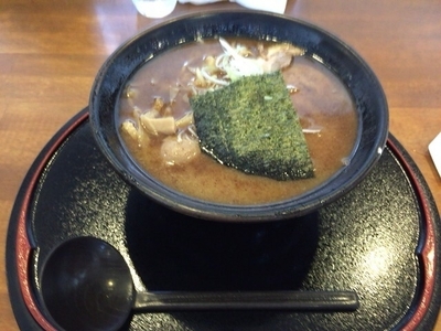 「中華そば（太麺）＋煮卵」@くりの木 加須店の写真