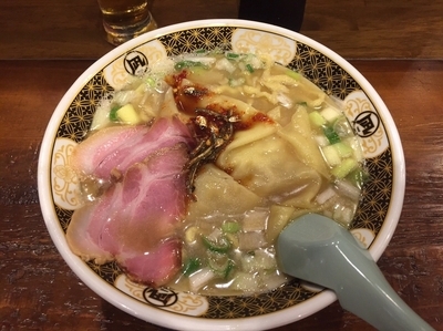 「すごい煮干ラーメン（塩）」@すごい煮干ラーメン凪 渋谷東口店の写真