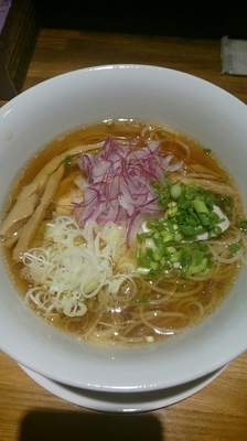 「冷やし 煮干し   850円」@麺や 流れ星の写真