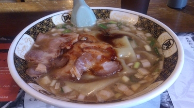 「すごい煮干ラーメン(かた･濃い･2辛･特製あわせ味)」@すごい煮干ラーメン凪 五反田西口店の写真