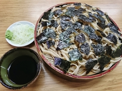 「ざるそば \550」@翁そばの写真