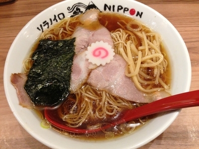 「江戸式中華そば」@ソラノイロ NIPPONの写真