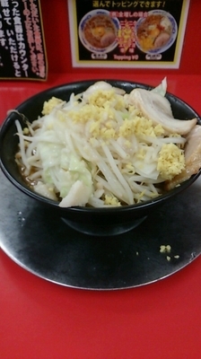 「味噌ラーメン並豚増し」@ジャンクガレッジ 熊谷店の写真