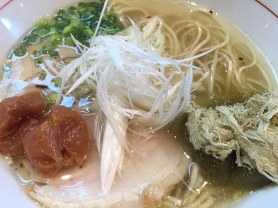「梅塩らーめん」@柳麺 呉田-goden-の写真
