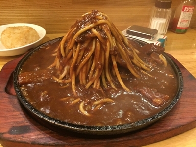 「カレースパゲティ」@ハピネスの写真