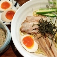 白湯塩つけ麺＋煮玉子