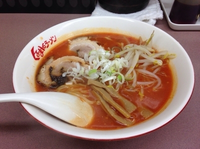 「辛々ラーメン」@くるまやラーメン おゆみ店の写真